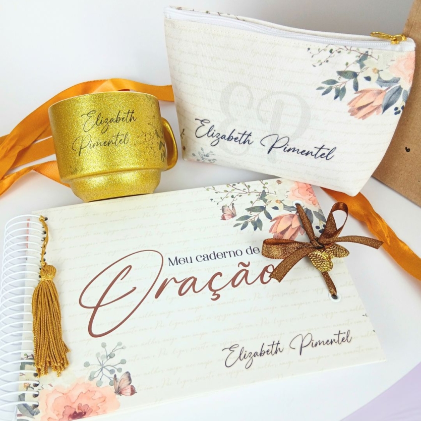 Kit Caderno de Oração