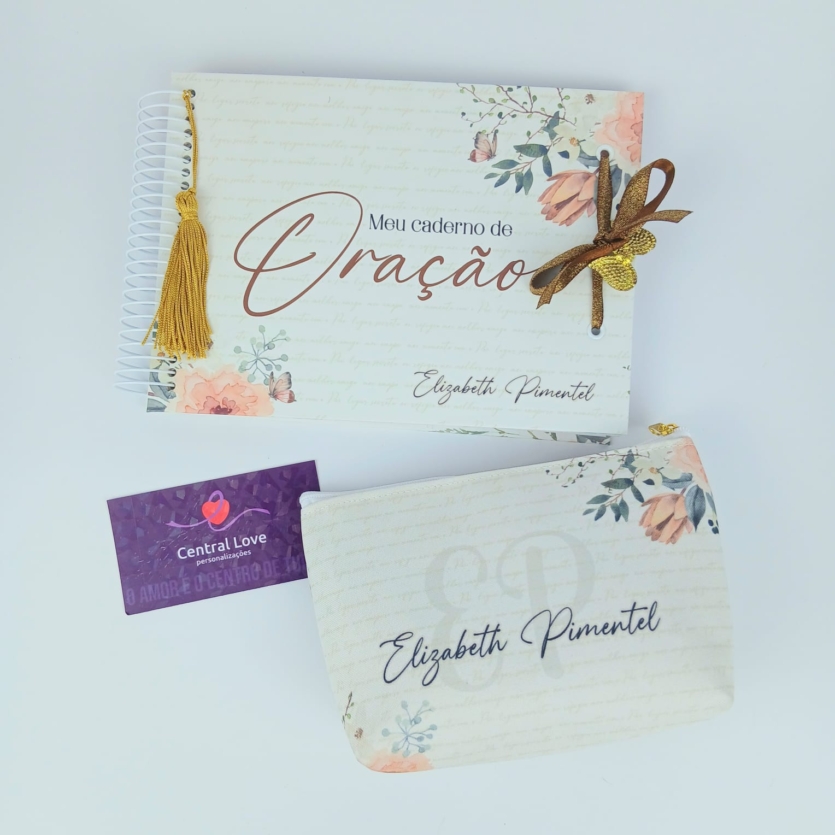 Mini Kit Caderno de Oração