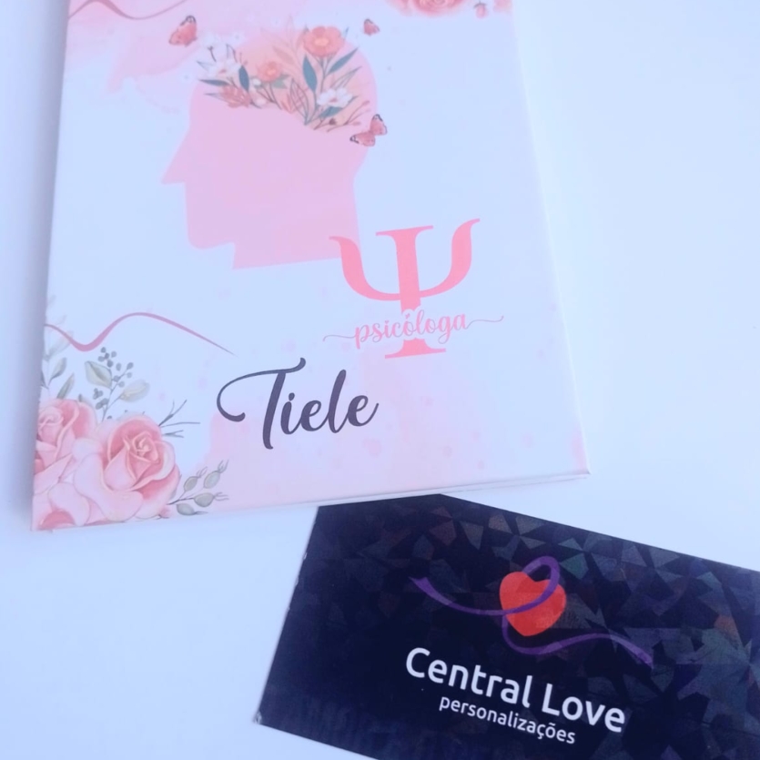 Bloquinho de Capa Dura Personalizado 10x15cm