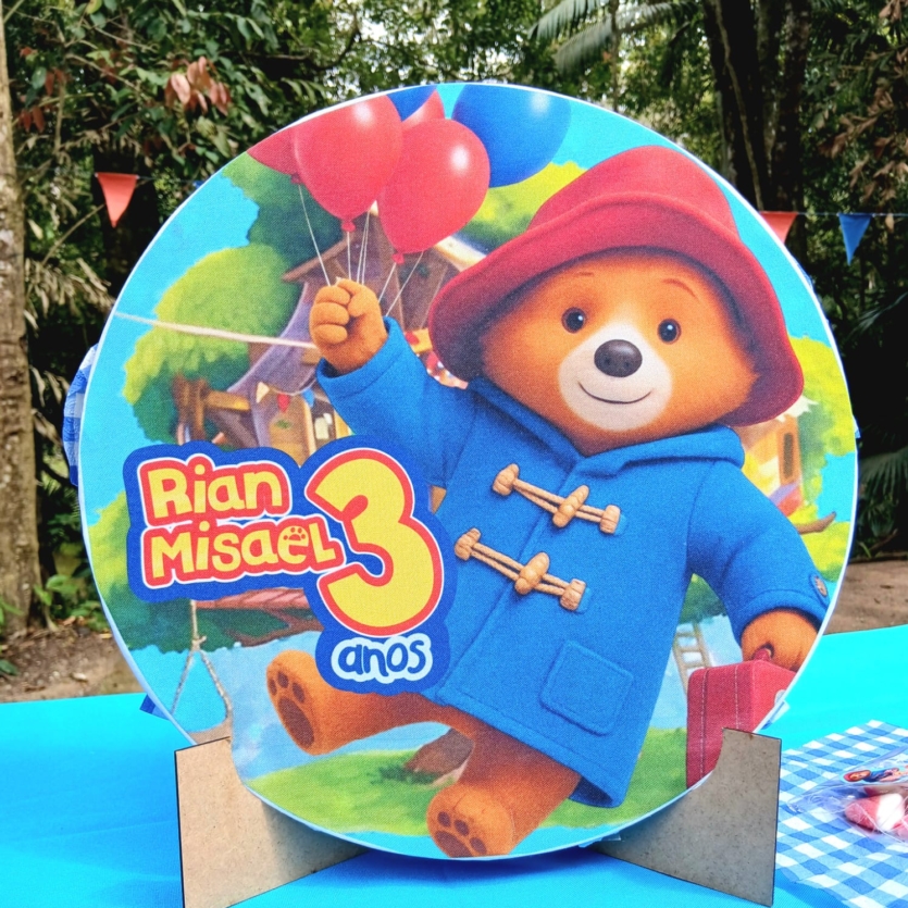 Painel Redondo Personalizado 50x50cm