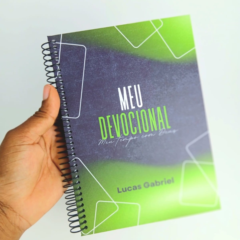 Devocional Masculino Personalizado