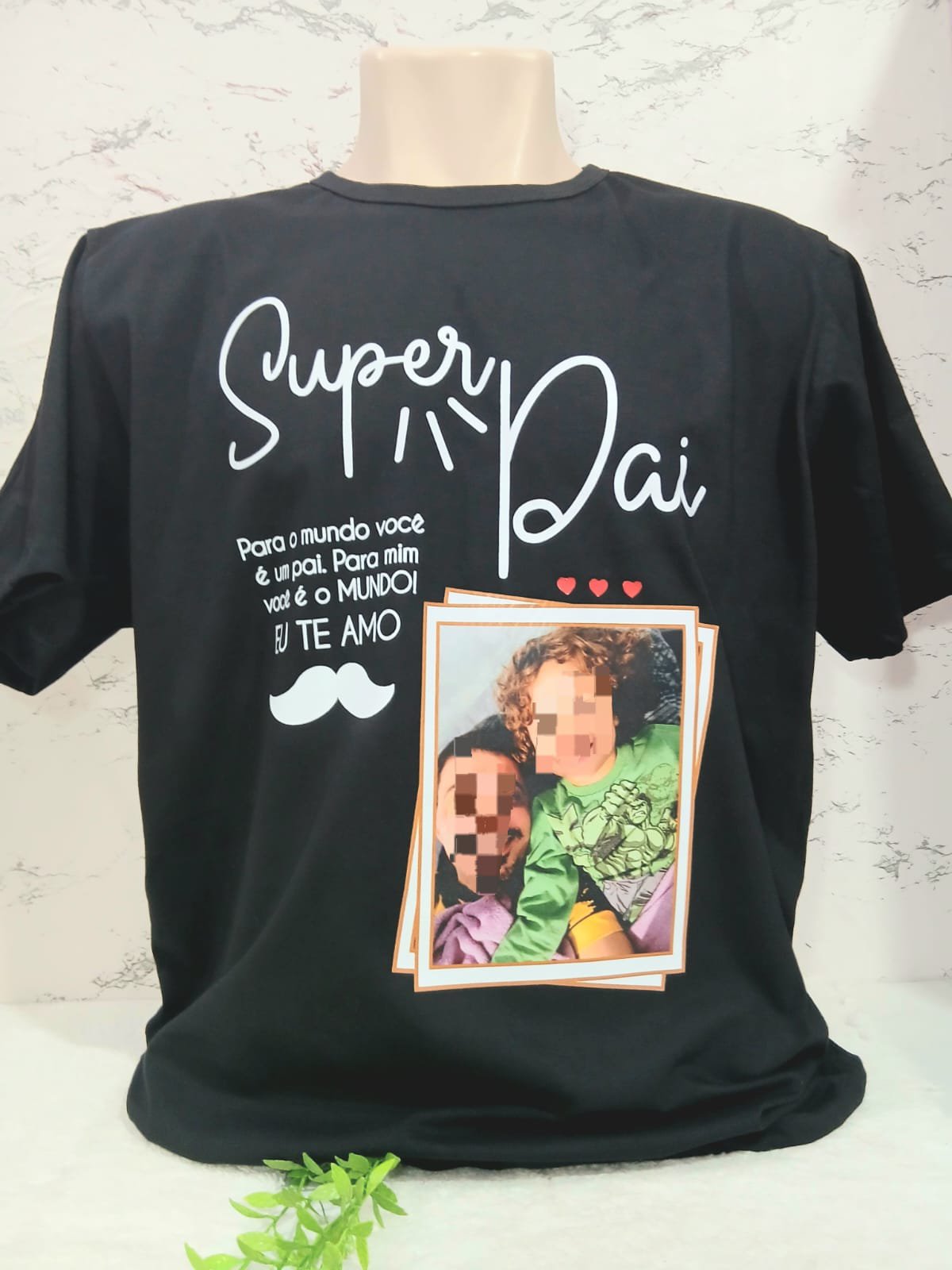 Camisa Preta Personalizada Somente Frente - Imagem 4