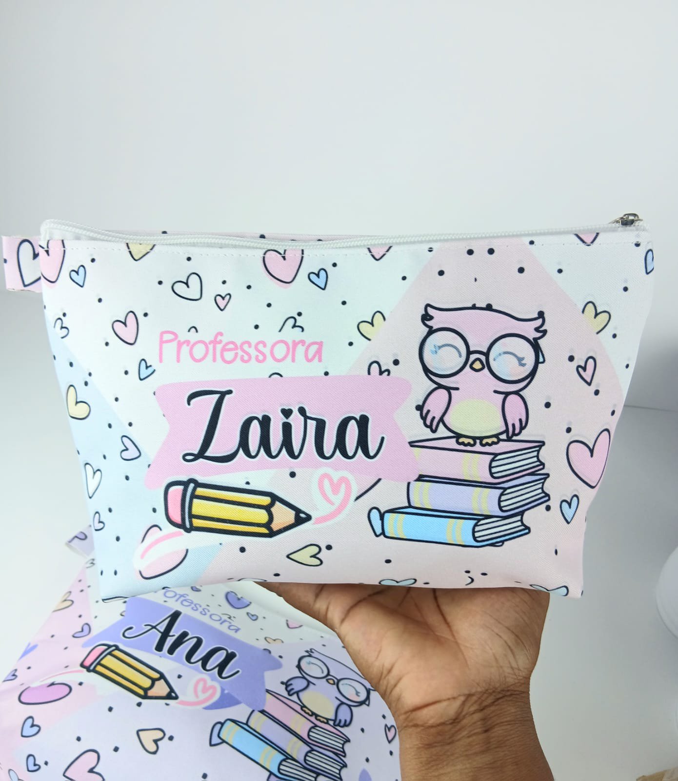 Necessaire Personalizada Tamanho G 27x17cm - Imagem 3