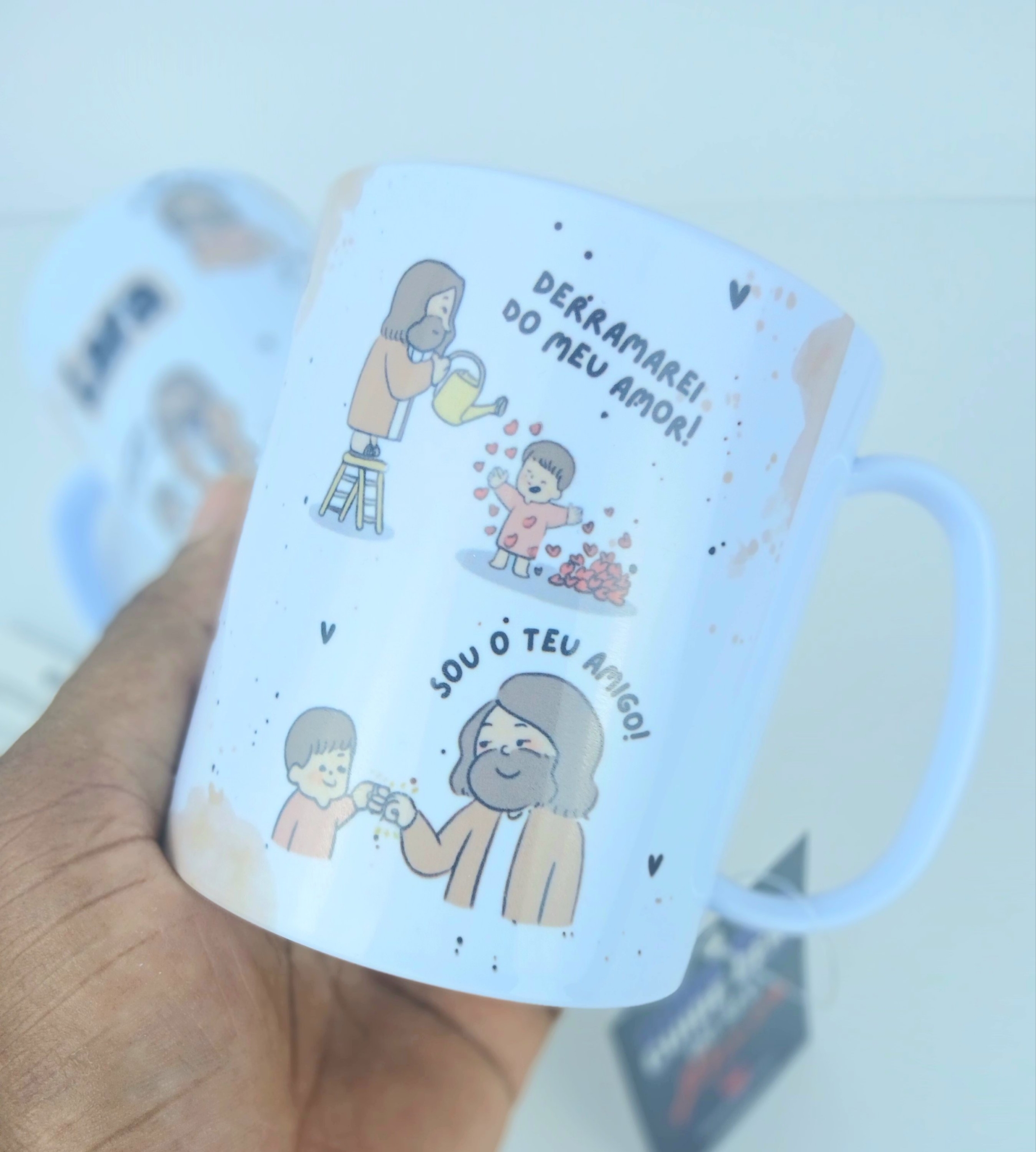 Caneca de Polímero Personalizada (Ideal para crianças) - Imagem 9