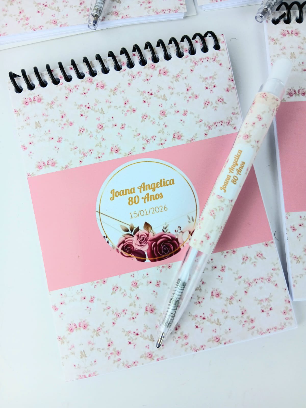 Kit 1 Bloquinho 10x15cm + 1 Caneta - Imagem 3