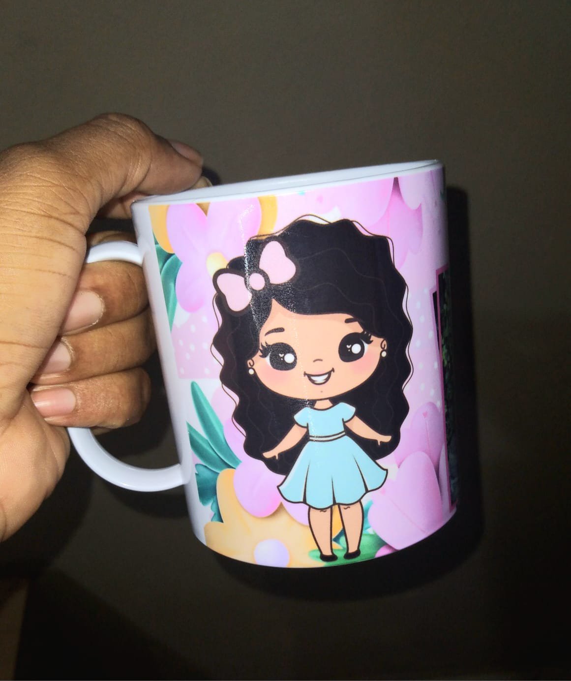 Caneca de Polímero Personalizada (Ideal para crianças)