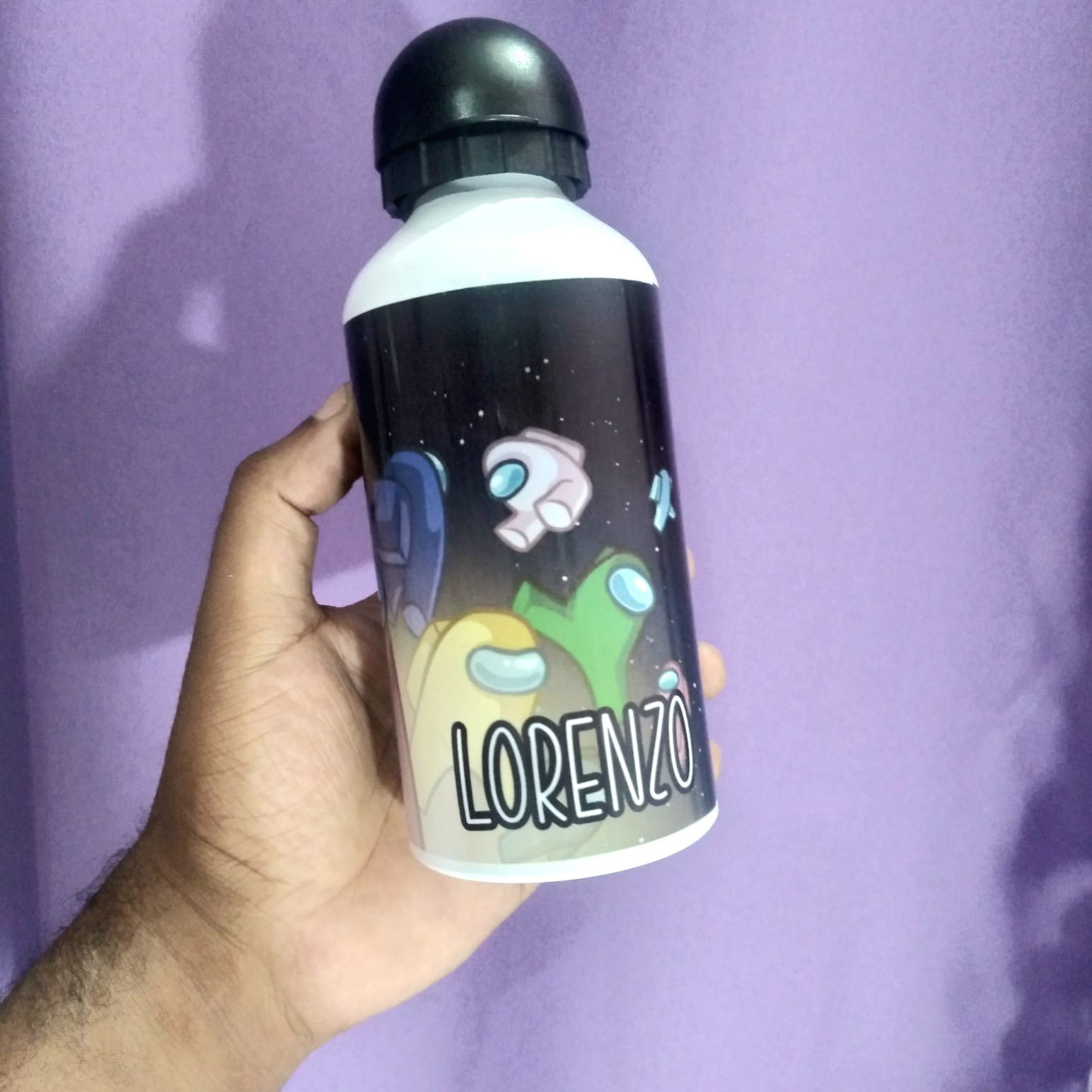 Squeeze de Alumínio Personalizado – Tampa Bola - Imagem 4