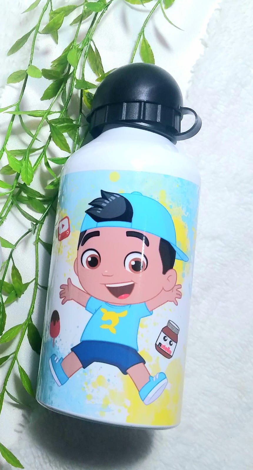 Squeeze de Alumínio Personalizado – Tampa Bola - Imagem 3