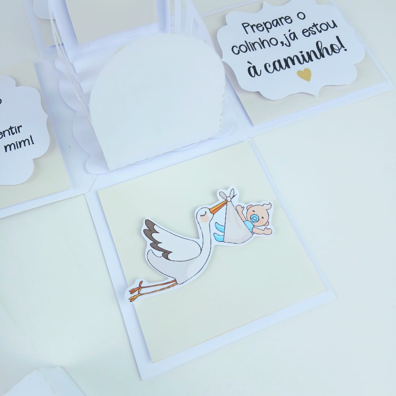 Caixa Explosiva Anúncio de Gravidez – Papel Offset 180g - Imagem 4