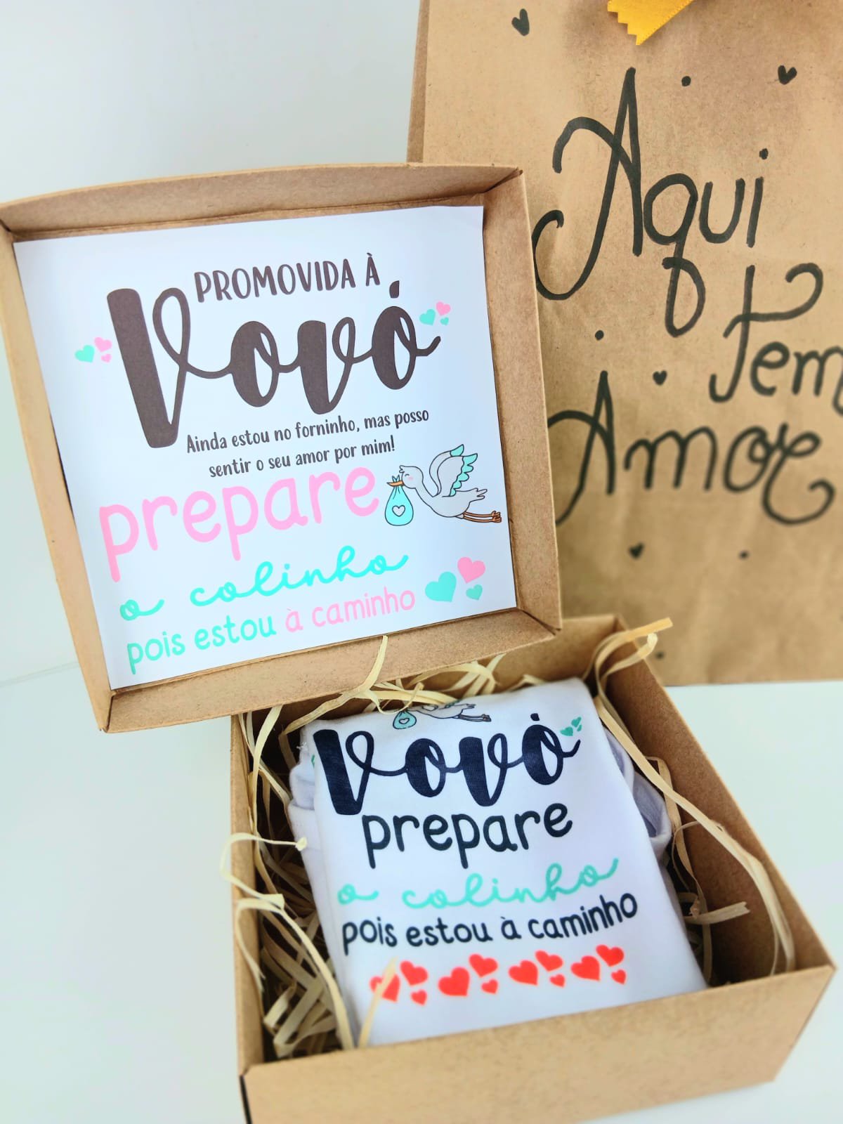 Kit Anúncio de Gravidez Personalizado